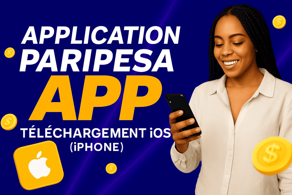 l’application PariPesa sur iPhone pour parier en ligne