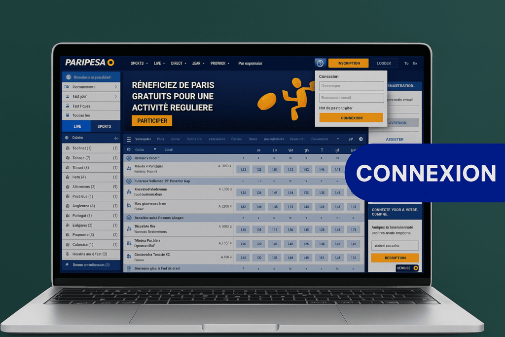 PariPesa Bénin – Connexion rapide et sécurisée 