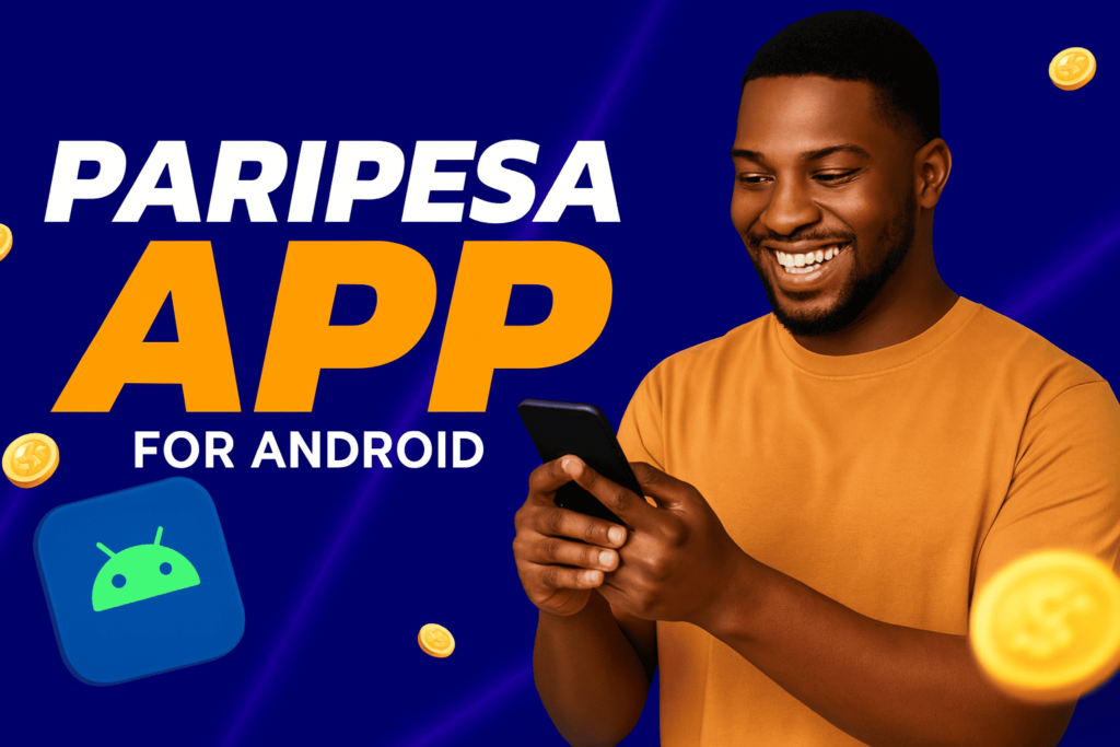 l’application PariPesa App pour Android