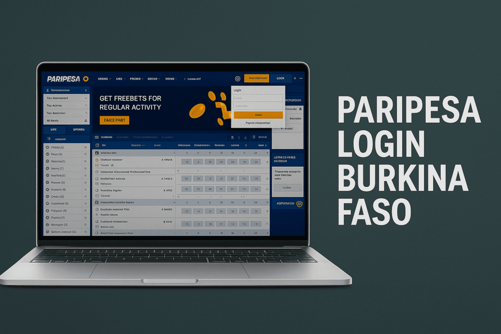 PariPesa Login Burkina Faso