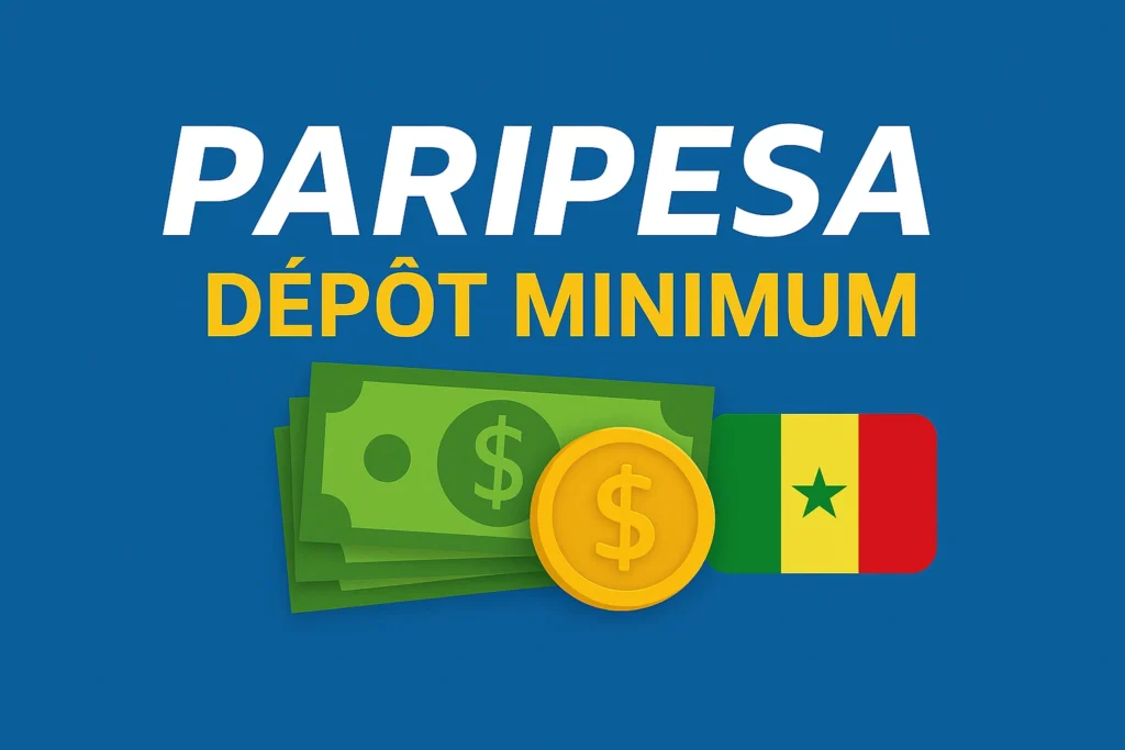 paripesa senegal minimum depot
